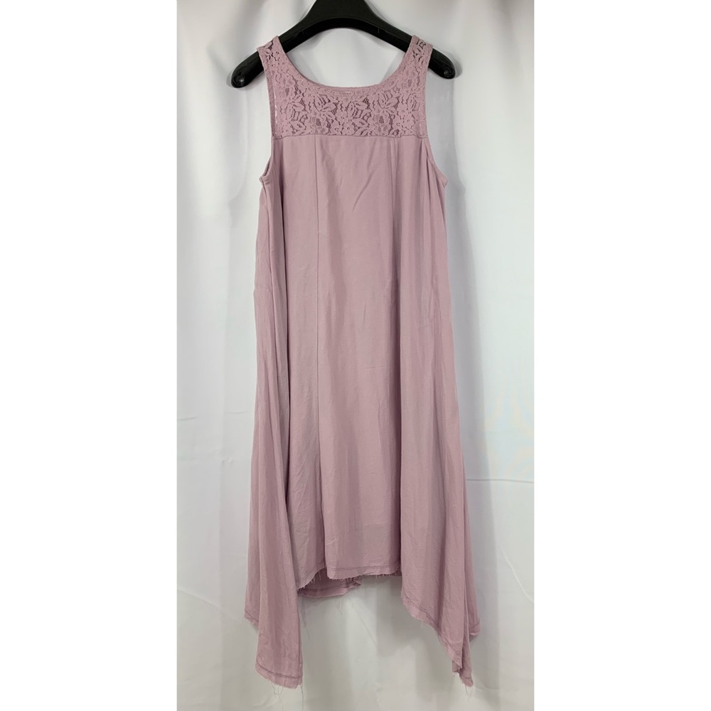 ALTAR’D STATE Lavender Fray Hem Tank Dress Size S
